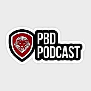 PBD podcast Sticker